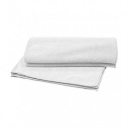 Sportovní ručník 60x145 cm s lemováním - bílá