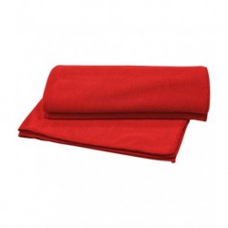 Sportovní ručník 60x145 cm s lemováním – červená